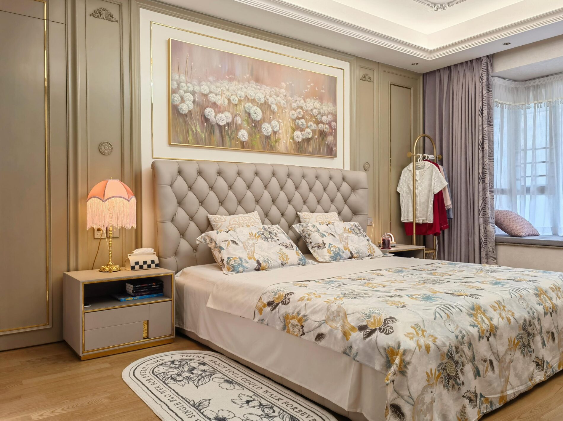 Bed: B006 & Bedside Table: ST003